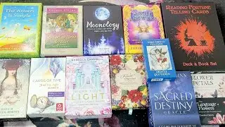 소장중인 오라클 카드 소개 1편. (My Oracle Deck Collection Part 1.)