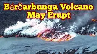 B&aacute;r&eth;arbunga Volcano Shaking, Magnitude 5 Earthquake, Iceland Volcano Eruption, 1.7Km Depth