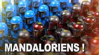 TOUTE mon ARMÉE de MANDALORIENS LEGO STAR WARS !