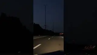 Driving at night through France #amg #c63amg #mercedes #trip #w204 #tour #europe #car #motorway