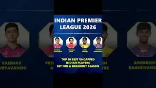 best uncapped players.#vaibhavsuryavanshi