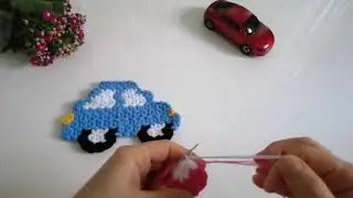 Araba🚙 Lif Yapımı✅@Ezgi'nin Örgü Aşkı  #crochet  #knitting #soapcloth @Hatice'nin Lifleri