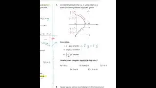Artan -Azalan ve Ekstremumda Grafik -1 (Sayfa 314)