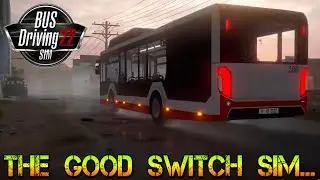 A Good Bus Sim For The Switch - Bus Driving Simulator 22 Gameplay Review Nintendo Switch 4K