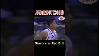PBA LEGENDS: JUN LIMPOT (2000) GINEBRA VS RED BULL