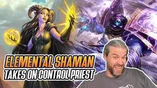 (Hearthstone) Elemental Shaman Takes On Control Priest
