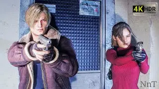 Claire Wong Meets Leon Resident Evil 4 Remake 4K
