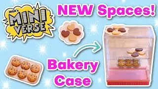 *NEW* Miniverse Spaces! Building the Bakery Display Case!