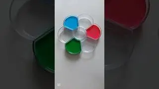 Sky Blue + Carmine = 💡 Watch to uncover the magical color transformation! 🎨✨#art#satisfying#diy#asam