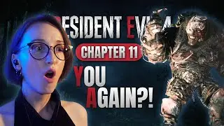 ДВОЙНАЯ БЕДА! 🤯 Два великана и безумие вагонеток! - Resident Evil 4 Remake, глава 11 | 4K 60FPS