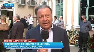 Tributo a M&aacute;rio Petrelli: Presidente do Grupo RIC lembra o exemplo deixado pelo pai