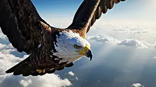 Eagle Power in the sky - 4k | No copy right | Free videos #4kvideos #nocopyright