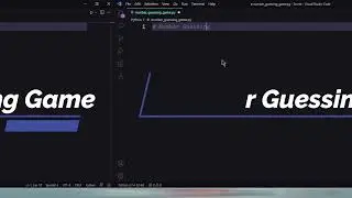(Tutorial) Number Guessing Game with Python | Most Simple | CodingBanda