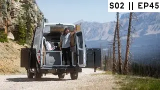 an evening on the MIRROR LAKE BYWAY | vanlife utah