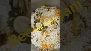 Beef biryani and mint yogurt sauce by Abeera Haroon |Restaurant style Beef biryani #food #streetfood