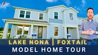 Lake Nona | Model Home Tour | Foxtail Floor Plan | Move to Orlando | New Construction