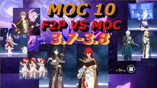 Blade E0 + Himeko E6 & Anaxa | Memory Of Chaos 10 | HSR | 3.7 - 3.8