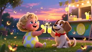 Summer Lemonade Stand With My BFF 🍋👧👦🎶 Fun Kids Song | Playtime & Learning Adventure