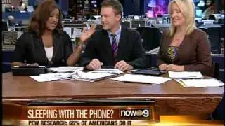 Do you sleep with your cell phone?