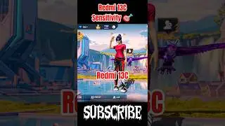 Redmi 13C Best Sensitivity Settings 2025 ⚙️✅ Free Fire