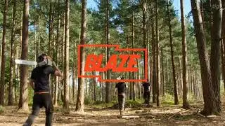 The Ident Gallery Player   Blaze   2018 Idents   Lumberjacks Chainsaws ident
