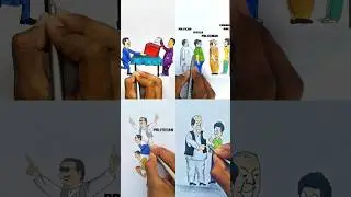 Reality of today's society ll#reality #truth #sadreality #politics #politician #art #drawing #viral