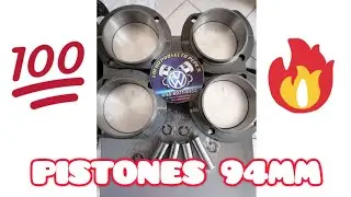 Diferencia entre Pistones 94mm y 85.5mm/Vocho Proyecto Pepe's