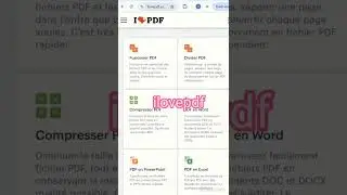 diminuer la taille d'un fichier avec ilovepdf