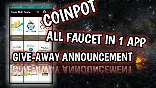 [COINPOT] ALL FAUCET IN 1 APP | EASY TO USE