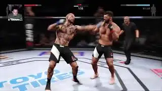 UFC2 Online Gameplay Rank2  3rounds 48-7-0 Andrei Arlovski Vs Ender Milan 76-11-0