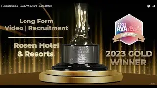 Fusion Studios | 2023 Gold AVA Award Rosen Hotels & Resorts | Long Form Video