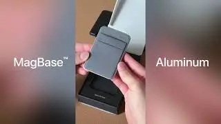 MagBase&trade; Aluminum unboxing