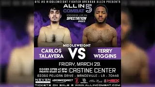 All In Combat 5 - Carlos Talavera vs. Terry Wiggins
