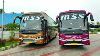 New mSs Ashok Leyland Buses on Road
