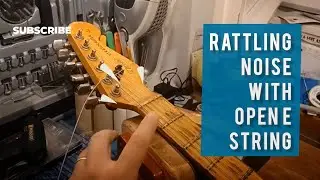Rattling String Noise? Try this hack! #guitartips #guitar