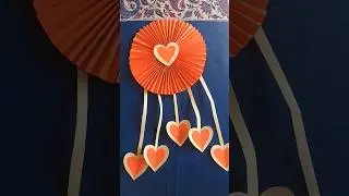 Wall Hanging Craft Idea Paper Craft #diyprojects #roomdecor #walldecor #wallhanging #roomdecoration