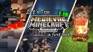 Let's Try Medieval MC Fabric Mod Pack - Getting Started & First Look! | Minecraft 1.19.2