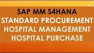 sap in hospitals | sap hospital management | sap in pharma industry | sap in pharmaceutical company