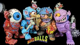 Premium DNA Madballs Series 1 Madular Action Figures Review