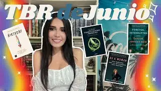 🌈 TBR Junio 📖 | Una lista de libros muy caótica y un poco delusional  🤪