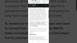 Natix Token Info and Update!!!