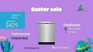 FFCD2418US (Dishwasher) | Alabama Appliance | Irondale, Alabama