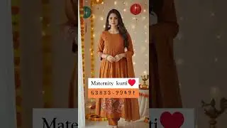 2382_Maternity Kurti#shorts #kurti #maternity #kurthi #maternitykurti #kalpanafeedingkurtis #feeding