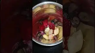 health ke liye mix fruit juice 🥤🍎🍓🥕🥕