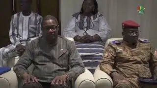 Le Premier ministre burkinabè, Rimtalba Jean Emmanuel Ouédraogo chez le Chef d’Etat malien