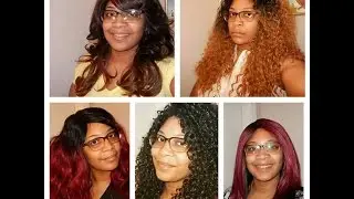 Summer '16 Wig Look Book(pics) *Outre' Quick Weave* Synthetic Wigs