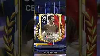 I PACKED 99 LAURENT BLANC IN FC MOBILE EUROS