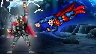 Thor VS Superman In Jump Force Mugen v10