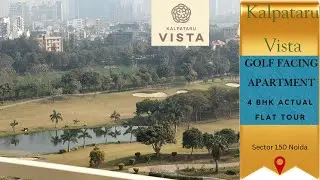 Luxury 4BHK in Noida! | Kalpataru Vista 3905 Sqft Golf View 😍 #bricksbybricks
