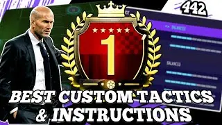 FIFA 21 | BEST 442 CUSTOM TACTICS & INSTRUCTIONS FOR STARTER TEAMS! *NEW* OVERPOWERED META FORMATION